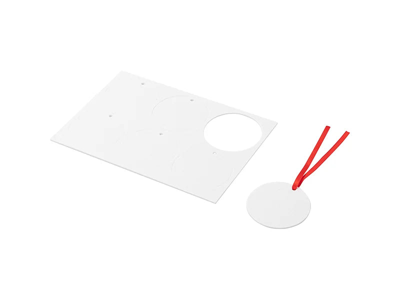 Sublimation Blanks Air Freshener (Round, 6pcs/sheet)