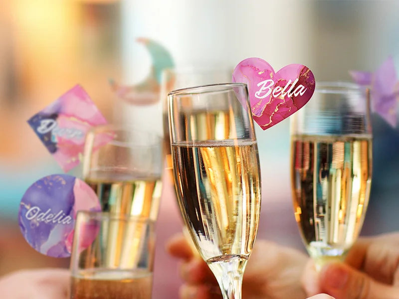 Sublimation Blank Acrylic Drink Tags