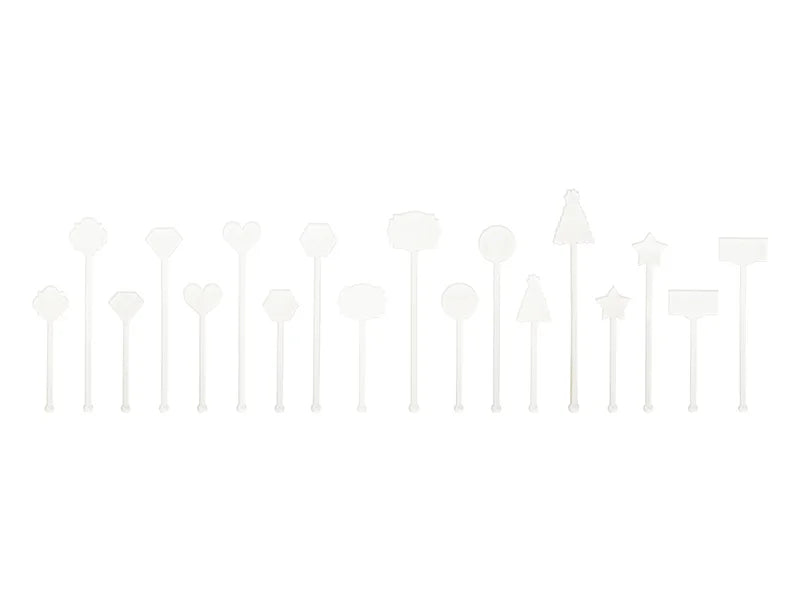 Sublimation Blank Acrylic Drink Stirrer (Long)