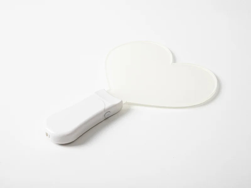 Sublimation Blanks Colorful LED Acrylic Light Up Stick(Heart shape,7 colors)