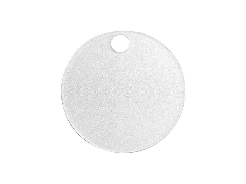 Sublimation Blank Acrylic Glitter Name Tag for 40oz Stanley Swivel Lid