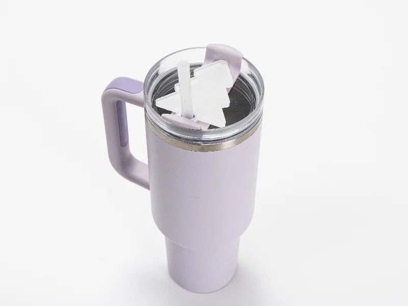 Sublimation Blanks Acrylic Name Tag for 40oz Stanley Tumbler (6.2*8.1*0.4cm, Xmas Tree Shape)