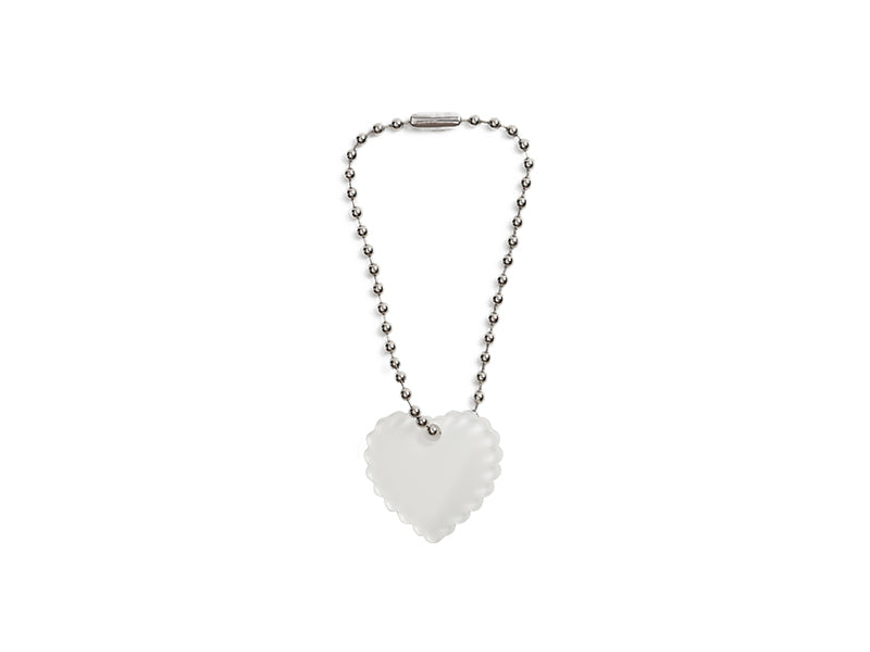 Sublimation Acrylic Name Tag Ornament for Stanley Tumbler(2.4*2.5*0.2cm,Lace Heart shape)