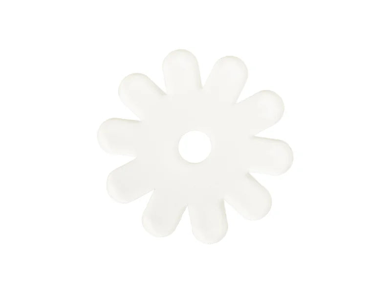 Sublimation Blanks Acrylic Name Tag (8.1*8.1*0.4cm,Chrysanthemum Shape)