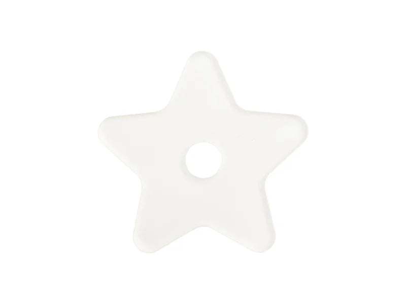 Sublimation Blanks Acrylic Name Tag (7.4*7.7*0.4cm,Star Shape)