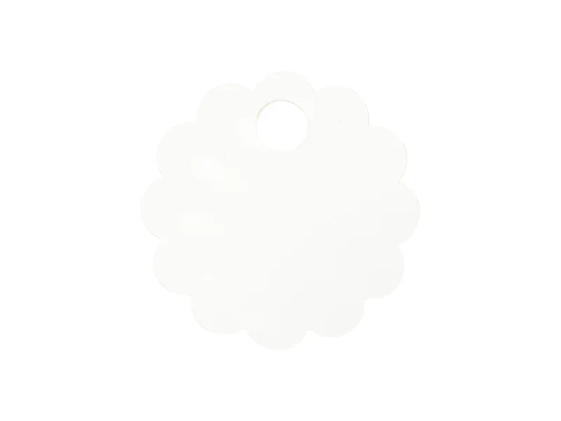 Sublimation Blanks Acrylic Name Tag (φ6.5*0.4cm,Lace RND Shape)