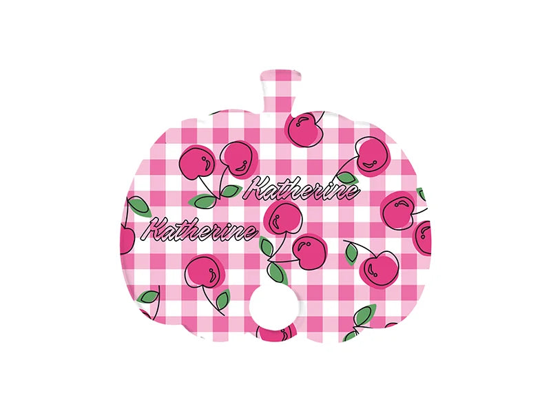 Sublimation Blanks Acrylic Name Tag (6.2*7.6*0.4cm,Pumpkin Shape)