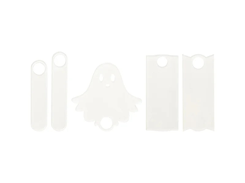 Sublimation Blank Acrylic Tumbler Name Tag (Long)