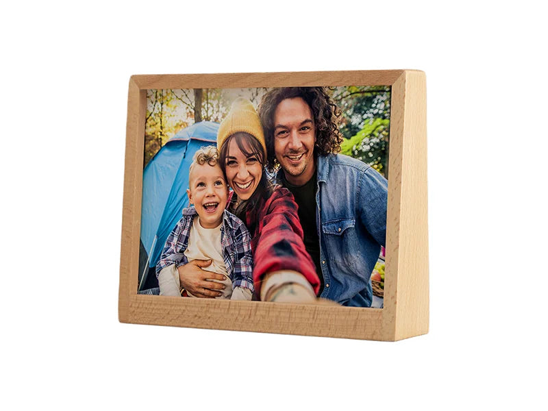 Sublimation 8inch Beech Wood Photo Frame with Acrylic Insert