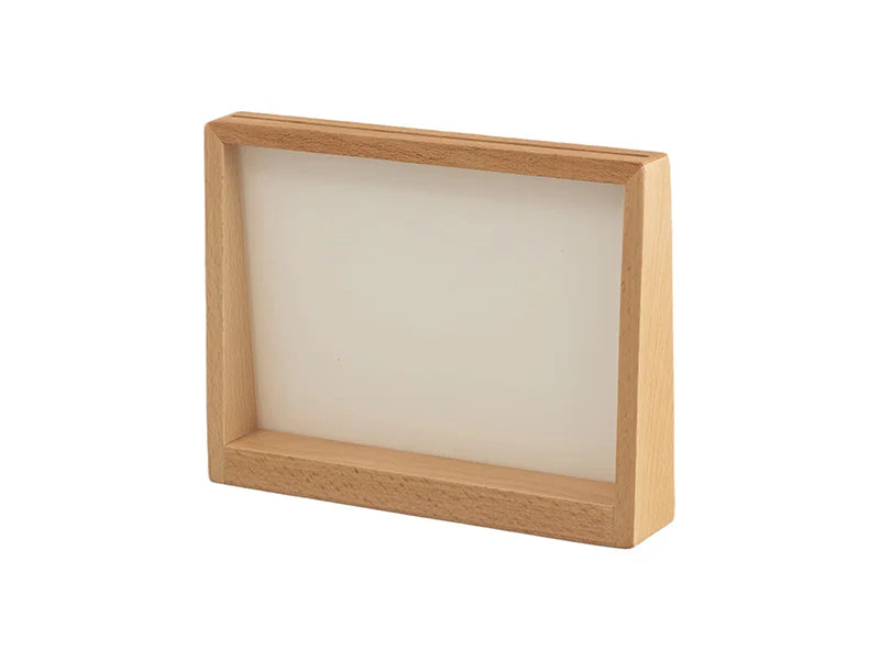 Sublimation 8inch Beech Wood Photo Frame with Acrylic Insert