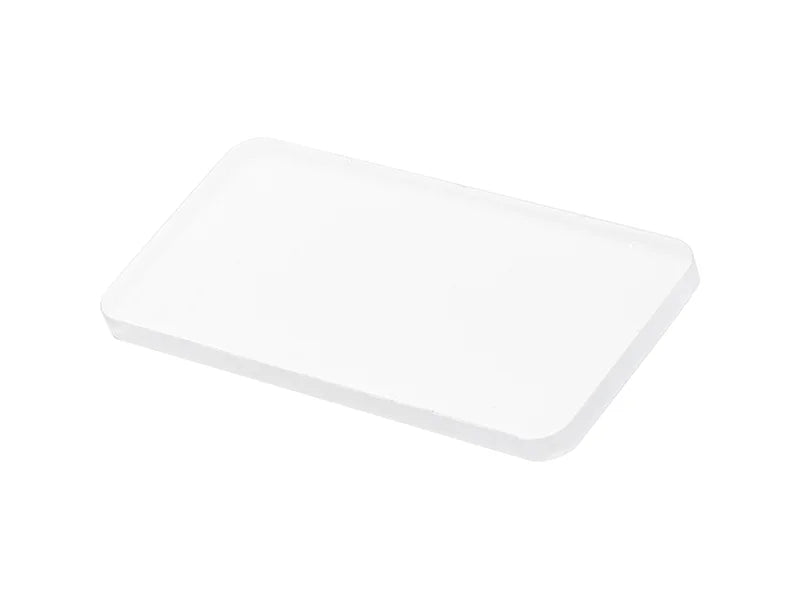 Sublimation Blanks Acrylic Name Badge(Rectangle, 7.6*3.8*0.4cm)