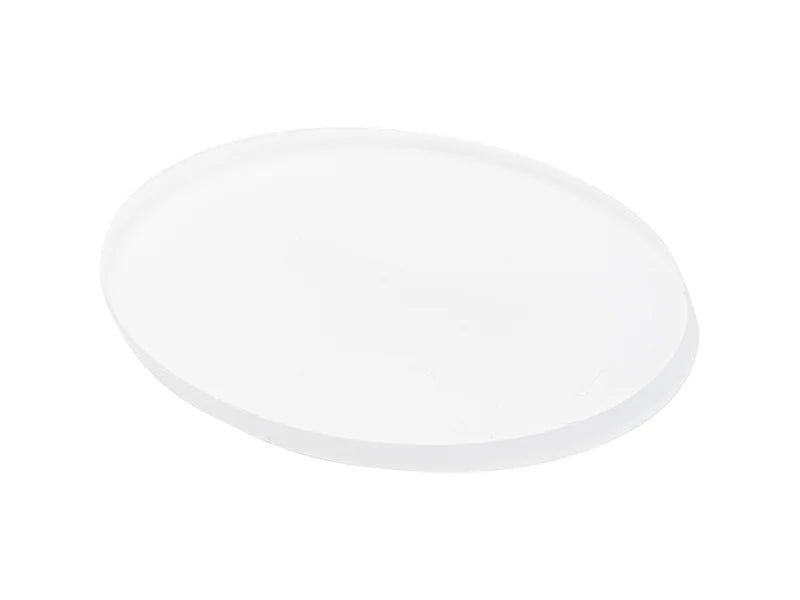 Sublimation Blanks Acrylic Name Badge(Oval, 7.6*4.5*0.4cm)