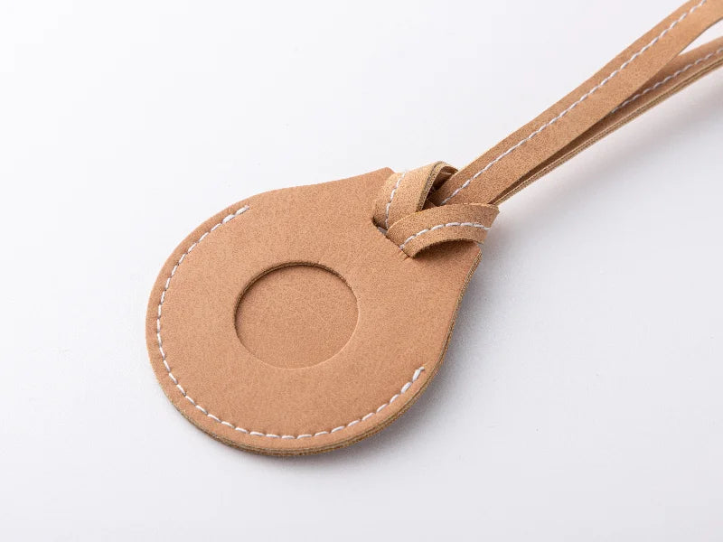 Sublimation Blanks PU AirTag Holder Bag Charm with Strap