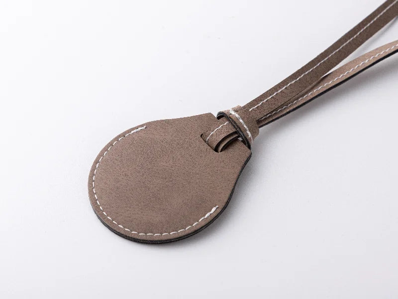 Sublimation Blanks PU AirTag Holder Bag Charm with Strap