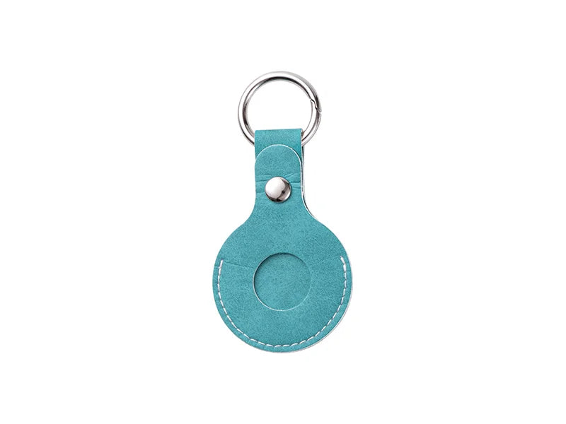 Sublimation Blanks PU AirTag Keychain Holder
