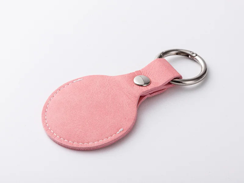 Sublimation Blanks PU AirTag Keychain Holder
