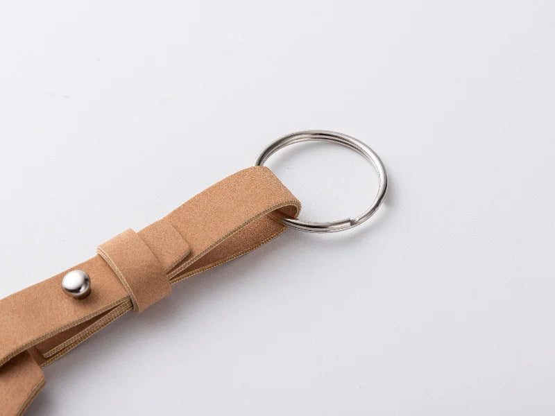 Sublimation Blanks PU AirTag Keychain Holder (Long Strap)