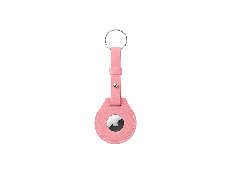 Sublimation Blanks PU AirTag Keychain Holder (Long Strap)