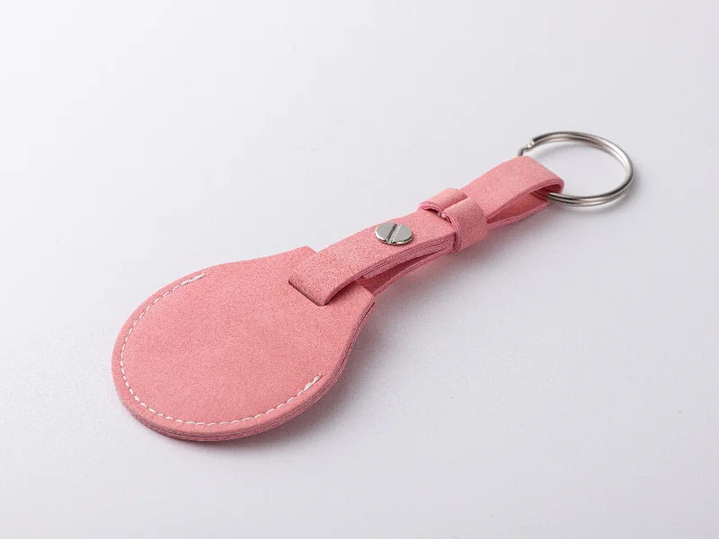 Sublimation Blanks PU AirTag Keychain Holder (Long Strap)