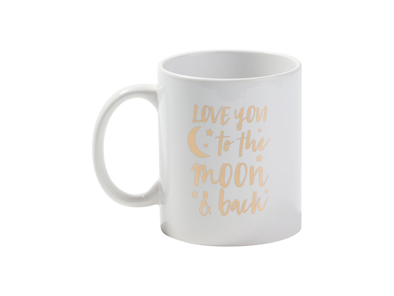 Sublimation 11oz Motto Mug(Moon)