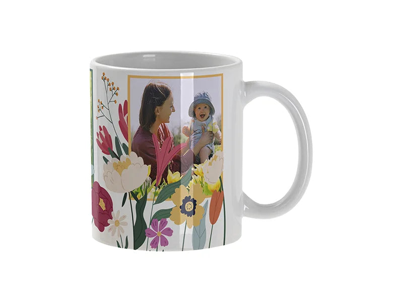 11oz White Photo Mug