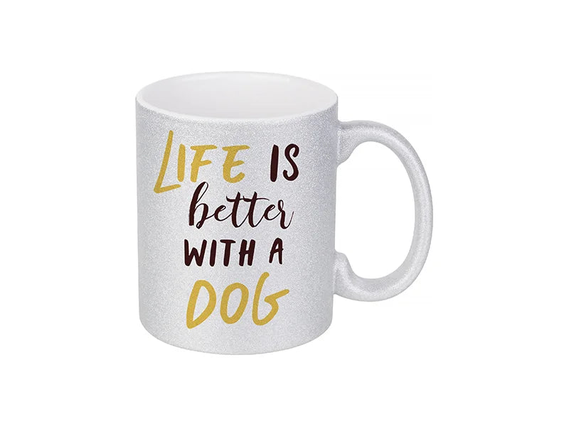 Sublimation 11oz/330ml Glitter Mug