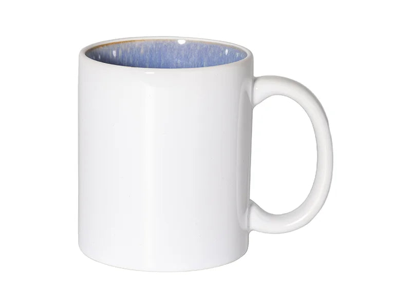 Sublimation 11oz Two-Tone Kiln-changed Color Mug (Light Blue)