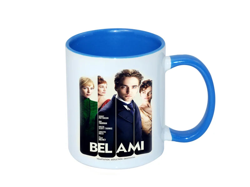 Sublimation 11oz Inner Rim Color Mug - Light Blue