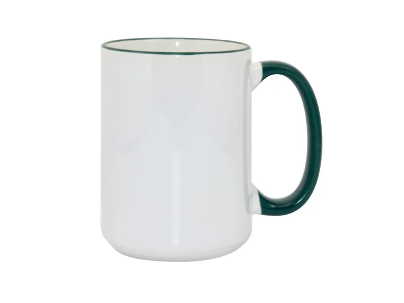Sublimation 15oz Rim/Handle Mugs