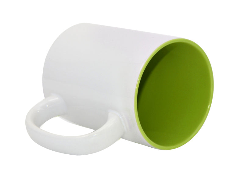 Sublimation 15oz Two-Tone Color Mugs - Light Green