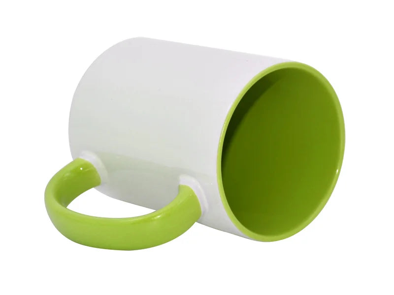 Sublimation 15oz Inner Rim Color - Light Green