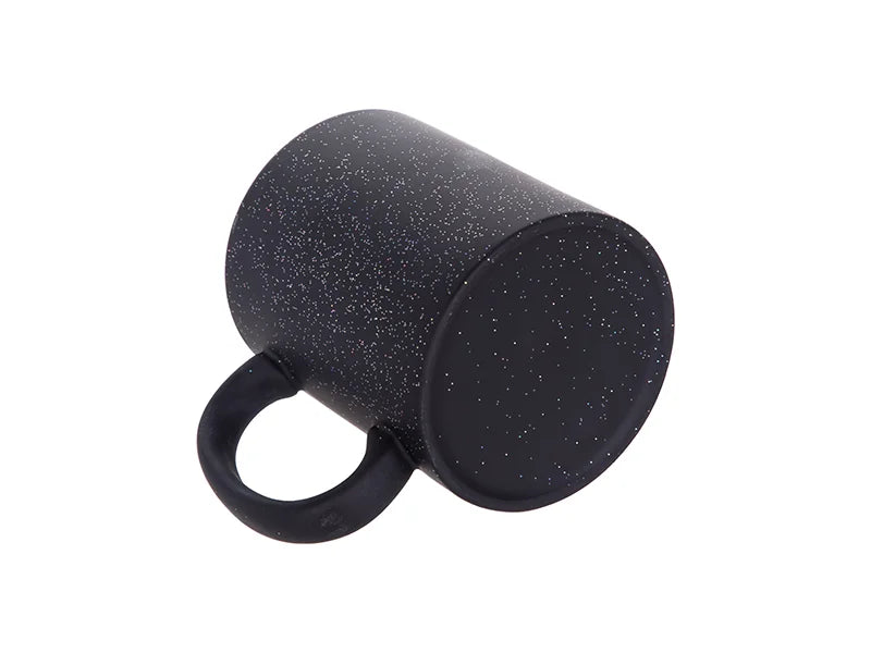 Sublimation 11oz Color Changing Mugs (StarSky Black, Frosted)