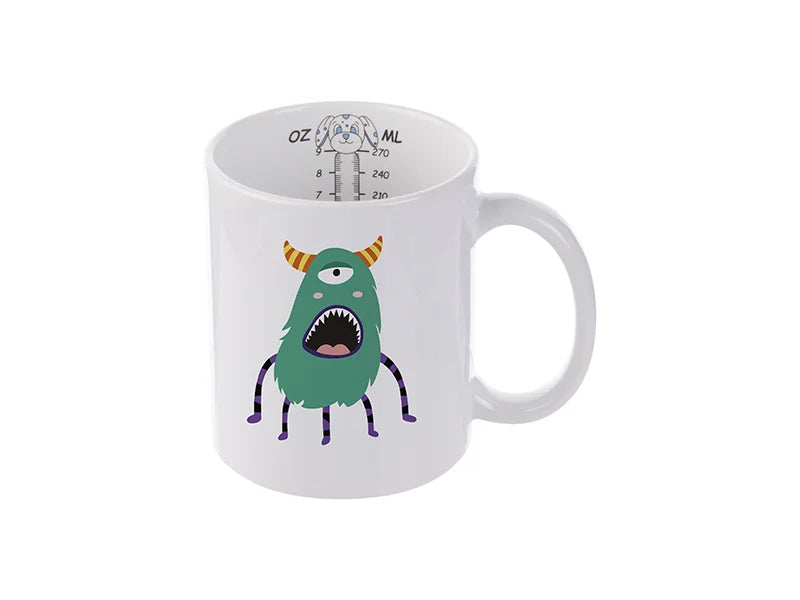 Sublimation 11oz Motto Mug (Dog, Measurement)