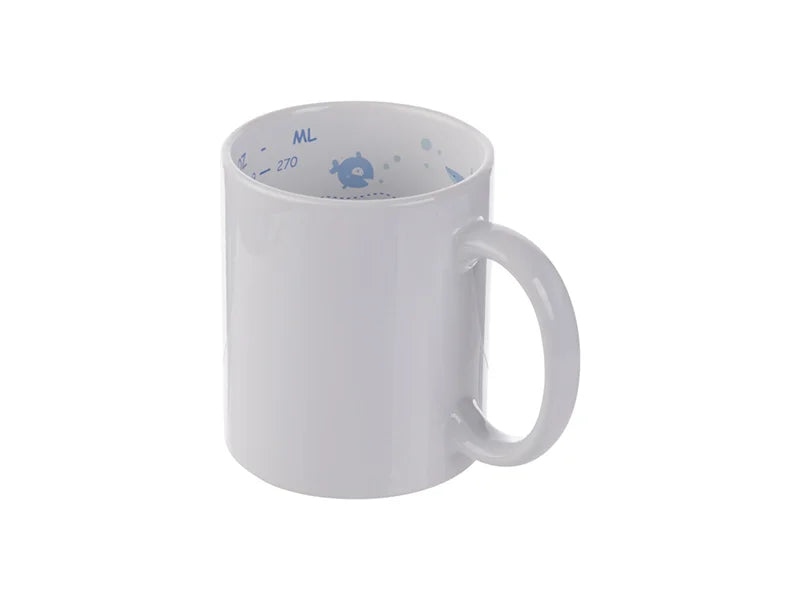 Sublimation 11oz Motto Mug (Fish, Measurement)