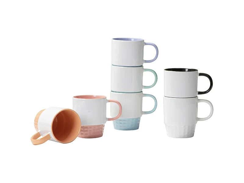 Sublimation Blanks 10oz/300ml White Stackable Mug