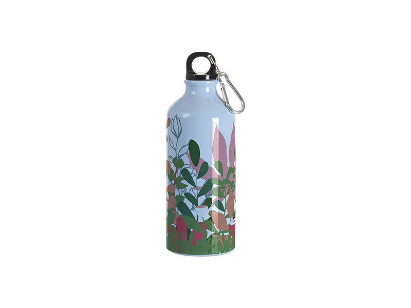 Sublimation Blanks 20oz/600ml Aluminium Water Bottle (Light Blue)