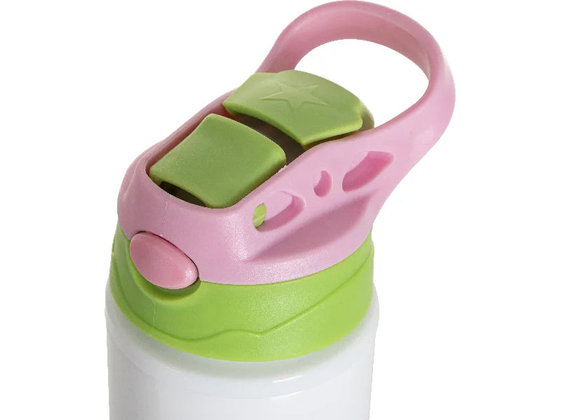 Sublimation Blanks 17oz/500ml White Aluminium Water Bottle With Lid