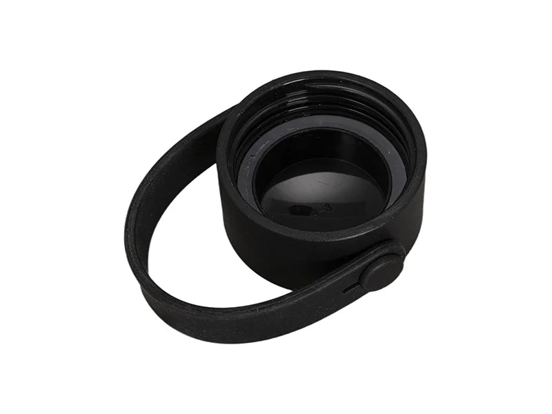 26oz/800ml Sublimation Blanks Skinny Aluminum Bottle with Black Portable Lid (White)