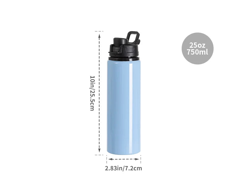 Sublimation Blanks 25oz/750ml Aluminum Water Bottle