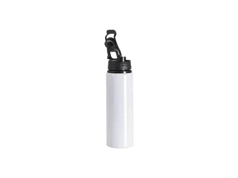 Sublimation Blanks 25oz/750ml Aluminum Water Bottle (White)