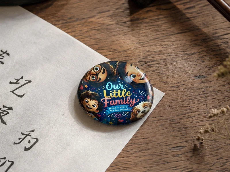 Sublimation Dome Crystal Paperweight φ8cm