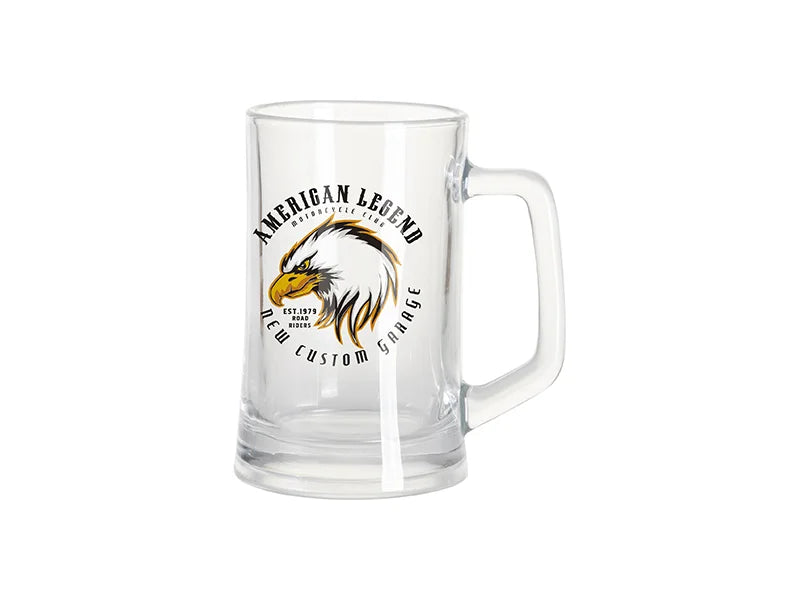 Sublimation Blanks 12oz/360ml Clear Beer Mug