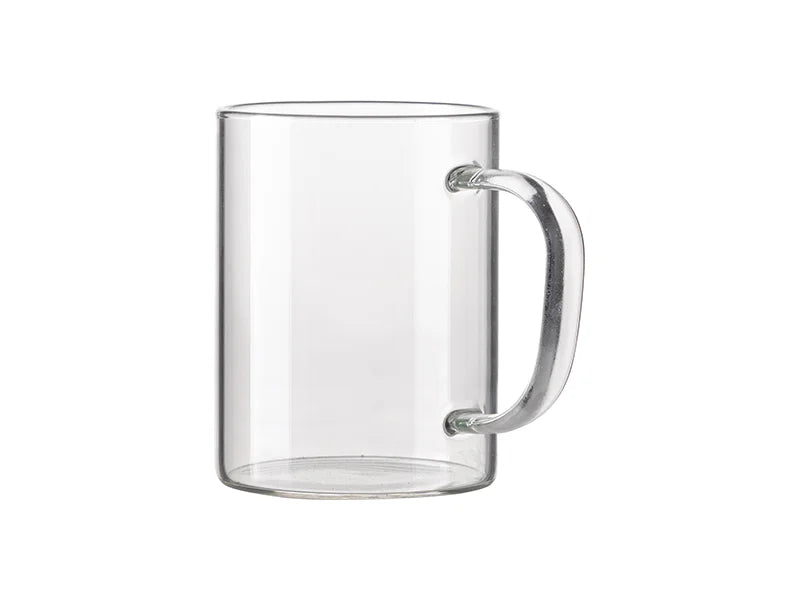15oz/450ml Glass Mug(Clear)