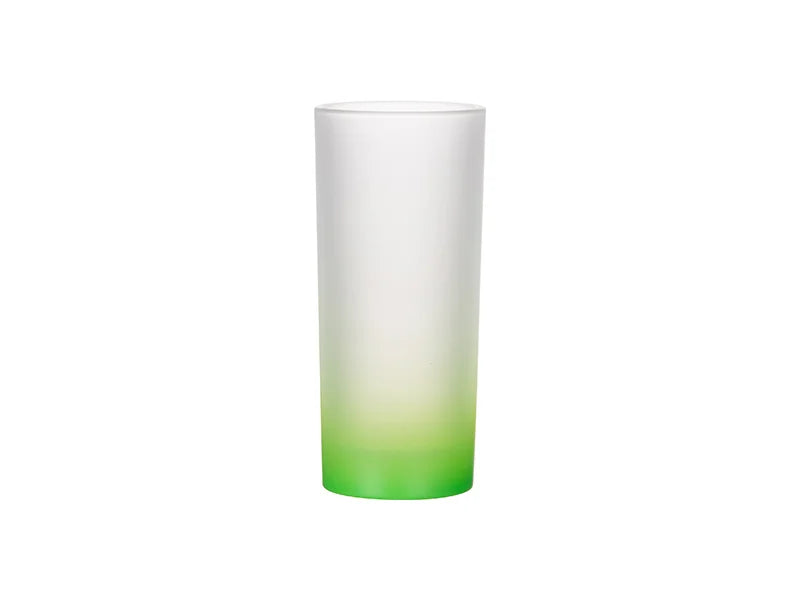 10oz Sublimation Glass Mug (Gradient Color Green)