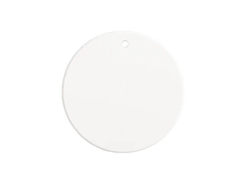 UV Bisque Ceramic Ornament (RND,φ8.5cm)