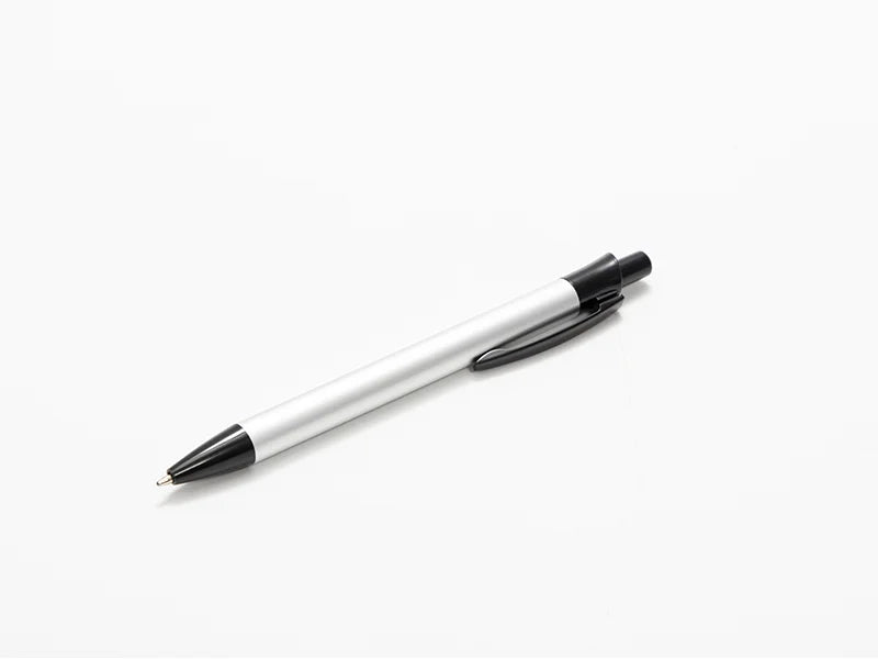 Sublimation Ballpoint Pen with Shrink Wrap(Silver Barrel)