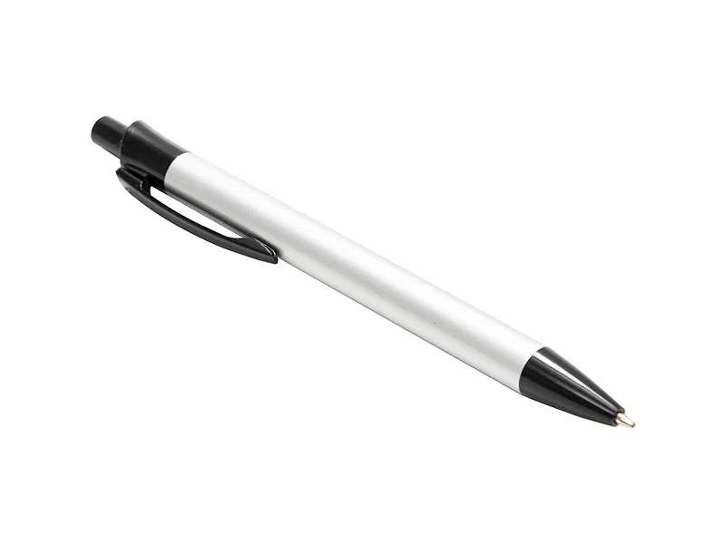Sublimation Ballpoint Pen with Shrink Wrap(Silver Barrel)