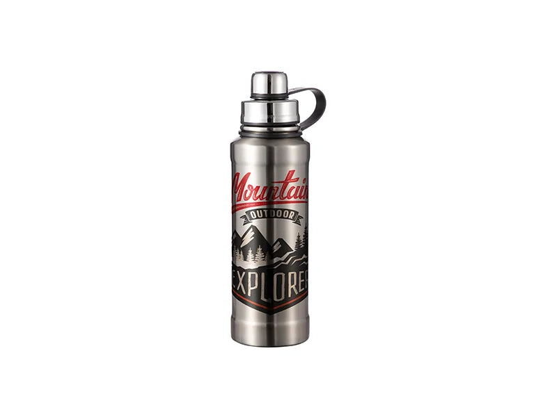 28OZ/850ml Sublimation Stainless Steel Bottle (Silver)