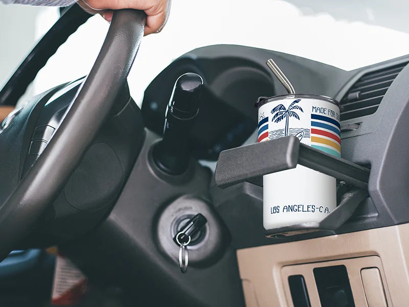 Sublimation Blanks 17oz/500ml Stainless Steel Travel Tumbler with Slide Lid &Straw