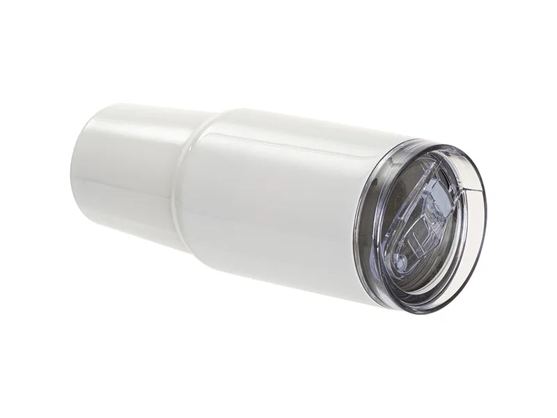 Sublimation Blanks 30oz/900ml Stainless Steel Travel Tumbler with Lid & Straw(White)